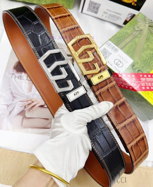 Belt GUCCI Gucci Top Remakes-The belt is 100% imported from the original factory with a firs q2axoso1