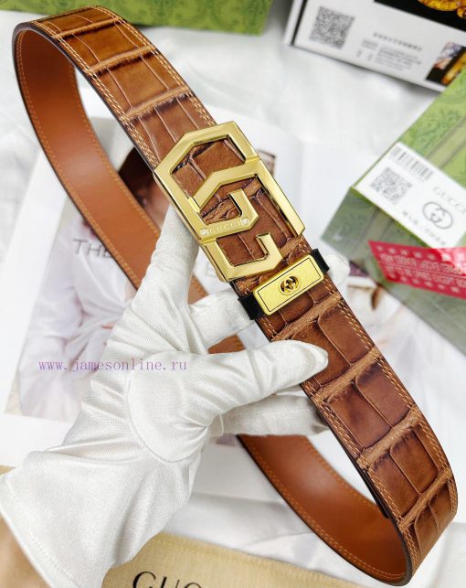 Belt GUCCI Gucci Top Remakes-The belt is 100% imported from the original factory with a firs sfh4c2b0 - Image 7