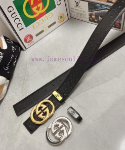 Gucci. Gucci  Material: Leather Belt with 100% Head Layer. The leather belt is guaranteed to o9k80m1k