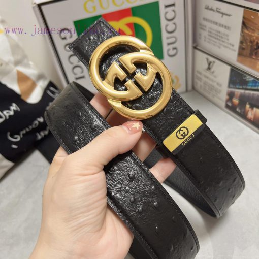 Gucci. Gucci  Material: Leather Belt with 100% Head Layer. The leather belt is guaranteed to n0aua4al - Image 6