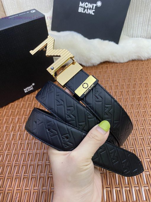 MontblancMaterial: Leather Belt with 100% Head Layer. The leather belt is guaranteed to be g k14y27e2
