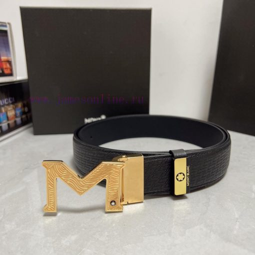 MontblancMaterial: Leather Belt with 100% Head Layer. The leather belt is guaranteed to be g 5tk04x14 - Image 4