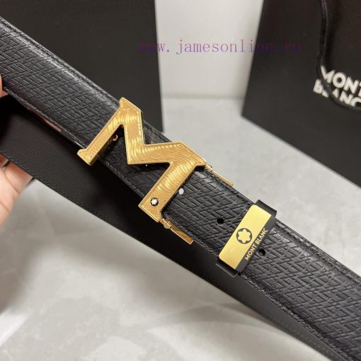 MontblancMaterial: Leather Belt with 100% Head Layer. The leather belt is guaranteed to be g 5tk04x14 - Image 5