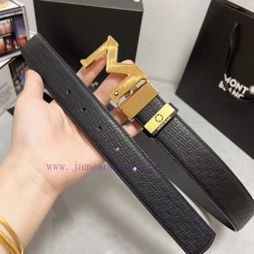 MontblancMaterial: Leather Belt with 100% Head Layer. The leather belt is guaranteed to be g 5tk04x14 - Image 6