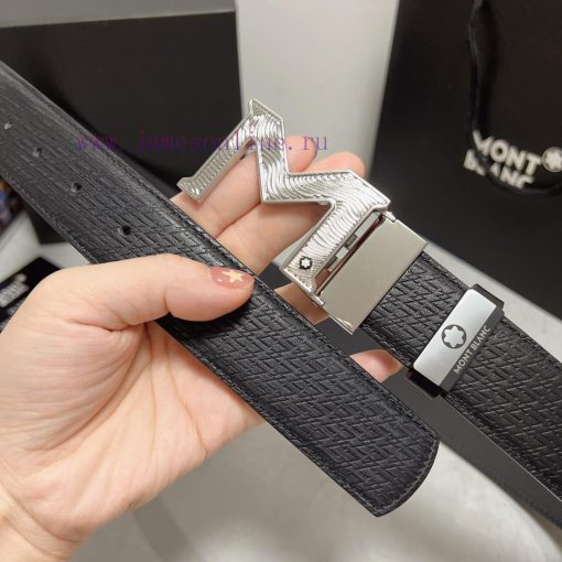 MontblancMaterial: Leather Belt with 100% Head Layer. The leather belt is guaranteed to be g tdfhbf53 - Image 7