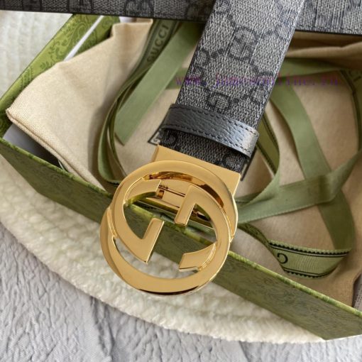GucciGucci new style, double-sided imported original cowhide, paired with high-quality rotat niuexsjy - Image 3