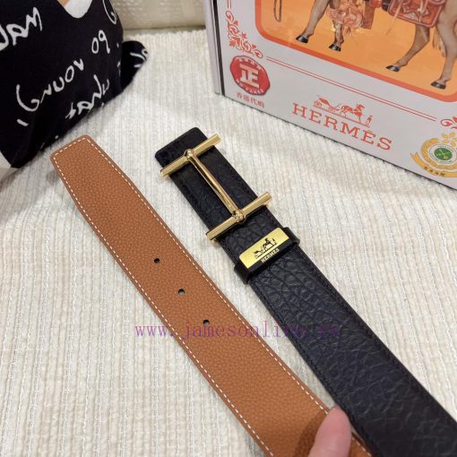 Hermes Hermès Material: Leather Belt with 100% Head Layer. The leather belt is guaranteed to o796hs9k - Image 9