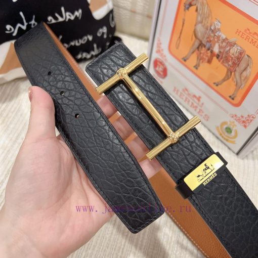 Hermes Hermès Material: Leather Belt with 100% Head Layer. The leather belt is guaranteed to mew8uazy - Image 7