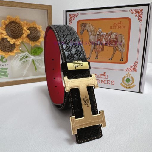 Hermes Hermès  Material: Leather Belt with 100% Head Layer. The leather belt is guaranteed t f0kkd60h - Image 2