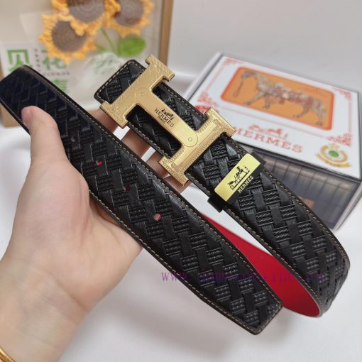 Hermes Hermès  Material: Leather Belt with 100% Head Layer. The leather belt is guaranteed t f0kkd60h - Image 3