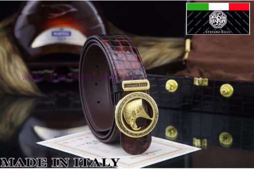 MADE IN ITALYComplete setSTEFANO RICCI100% dual color pure steel buckle materialThe front of djjenjih - Image 2