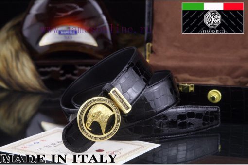 MADE IN ITALYComplete setSTEFANO RICCI100% dual color pure steel buckle materialThe front of djjenjih - Image 4