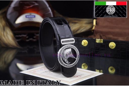 MADE IN ITALYComplete setSTEFANO RICCI100% dual color pure steel buckle materialThe front of djjenjih - Image 5