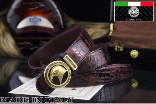 MADE IN ITALYComplete setSTEFANO RICCI100% dual color pure steel buckle materialThe front of djjenjih - Image 8