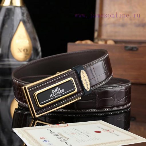 Complete setHERMES100% dual color pure steel buckle materialThe front of the belt is made of wz7f9gzv - Image 3