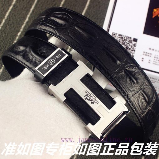 Hermes ️Identify and receive a punch as a giftMaterial: 100% head layer cowhide belt, hand w j7z5l2nb - Image 5