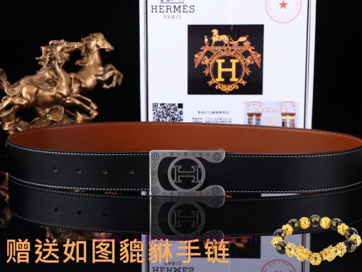 Belt Hermes Her...mes️The waistband is made of 100% cowhide, ensuring genuine leather. The 2 tswx3sgi - Image 5