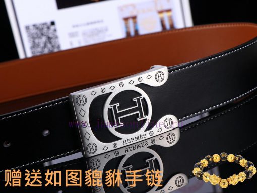 Belt Hermes Her...mes️The waistband is made of 100% cowhide, ensuring genuine leather. The 2 tswx3sgi - Image 9