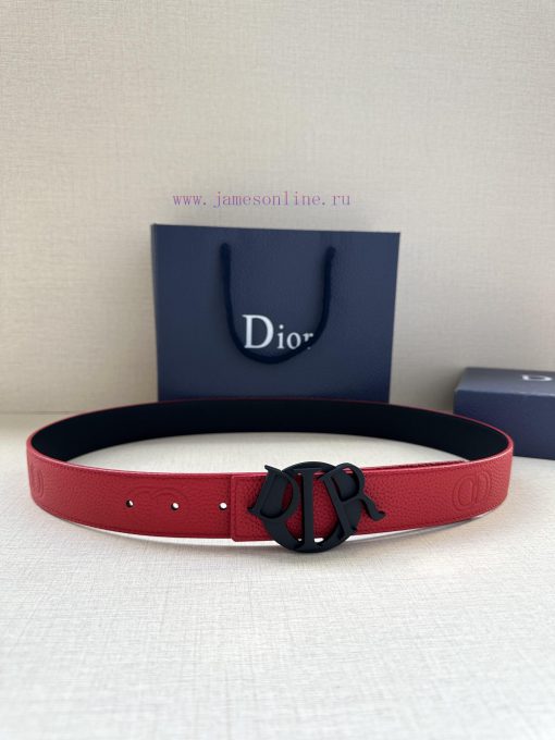 This 35mm double-sided belt with a width of 3.5cm combines elegant temperament with modern s w2ep7t63 - Image 2