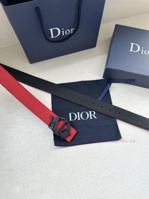 This 35mm double-sided belt with a width of 3.5cm combines elegant temperament with modern s w2ep7t63 - Image 7