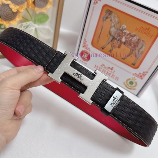 Hermes Hermès  Material: Leather Belt with 100% Head Layer. The leather belt is guaranteed t r36ukefr - Image 6