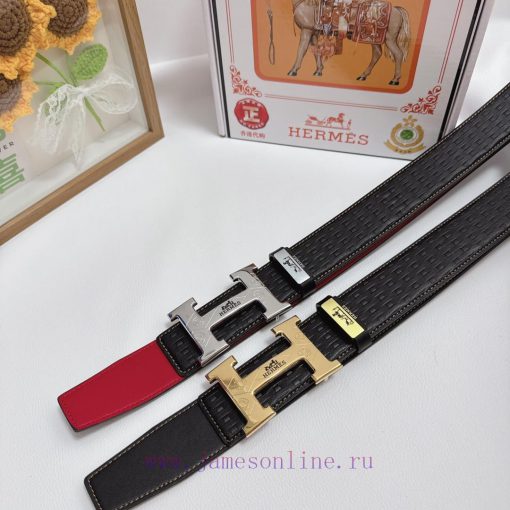 Hermes Hermès  Material: Leather Belt with 100% Head Layer. The leather belt is guaranteed t 61tv9v7x - Image 10