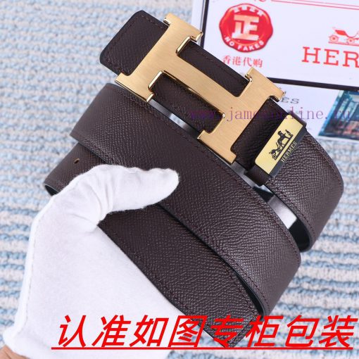 Hermes ️The material is made of 100% top layer cowhide, ensuring that 24k pure steel buckles ur2l50kk - Image 2