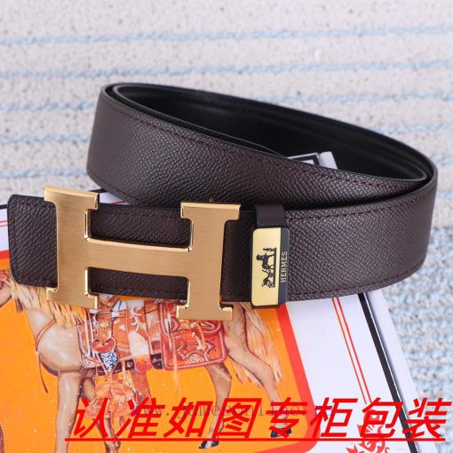 Hermes ️The material is made of 100% top layer cowhide, ensuring that 24k pure steel buckles ur2l50kk - Image 6