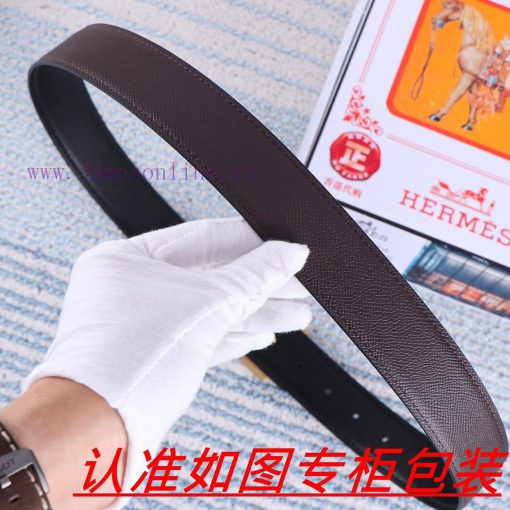 Hermes ️The material is made of 100% top layer cowhide, ensuring that 24k pure steel buckles ur2l50kk - Image 9