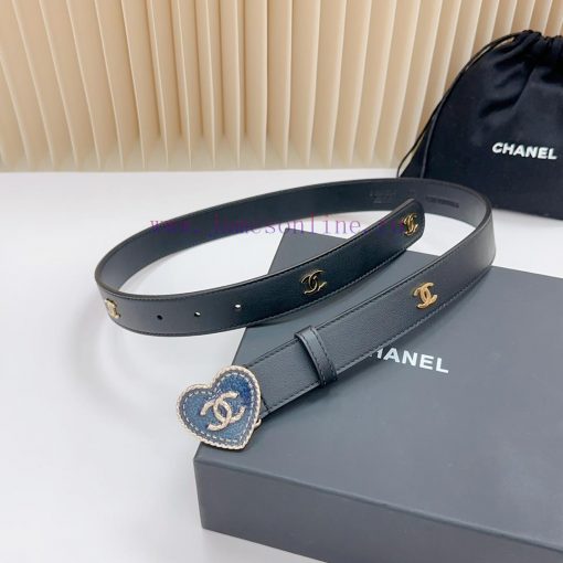 3.0cm Chanel new belt, double-sided top layer cowhide material, length. 758.80.85.90.95.100 qwdu8o8s - Image 5