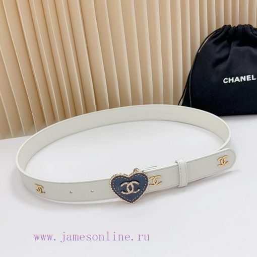 3.0cm Chanel new belt, double-sided top layer cowhide material, length. 758.80.85.90.95.100 gknqqlrp