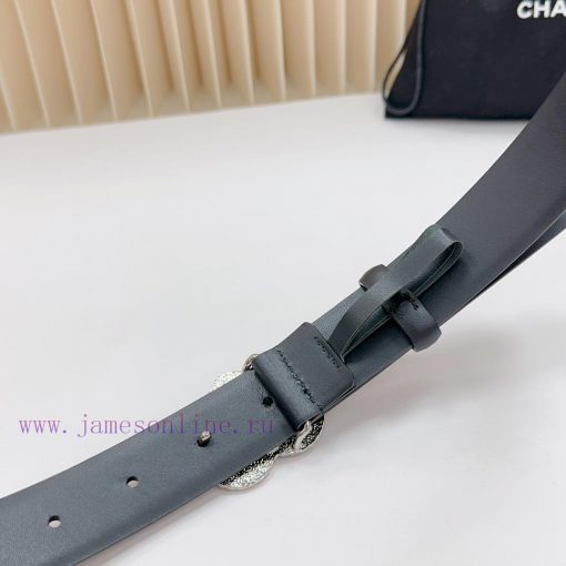 3.0cm Chanel new belt, double-sided top layer cowhide material, length. 758.80.85.90.95.100 ok3o9rid - Image 9
