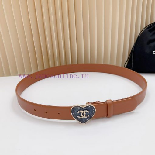 3.0cm Chanel new belt, double-sided top layer cowhide material, length. 758.80.85.90.95.100 lnlrxze0
