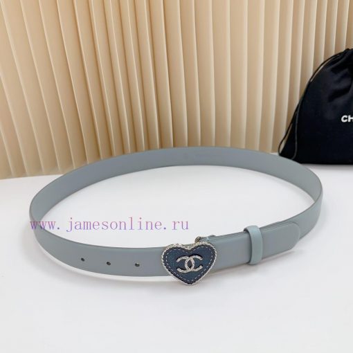 3.0cm Chanel new belt, double-sided top layer cowhide material, length. 758.80.85.90.95.100 8l6nkad4 - Image 2