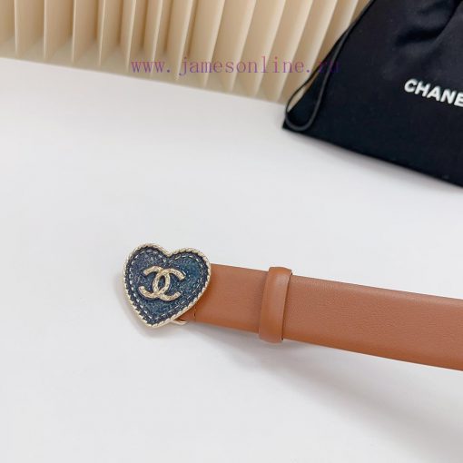 3.0cm Chanel new belt, double-sided top layer cowhide material, length. 758.80.85.90.95.100 lnlrxze0 - Image 7