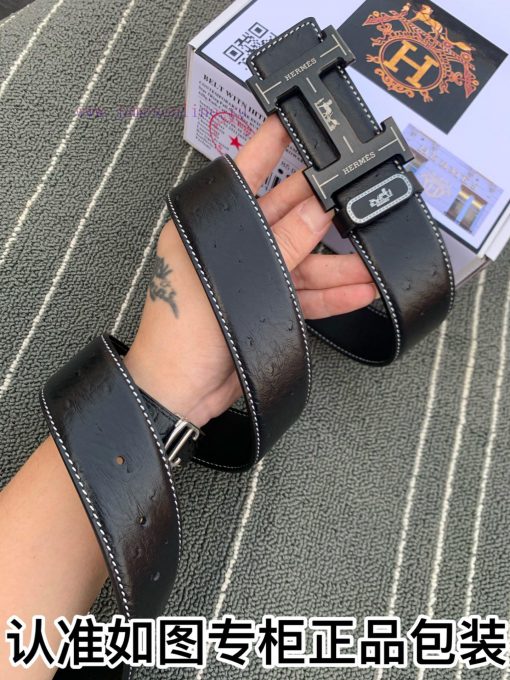 Belt Hermes Her...mes️The waistband is made of 100% cowhide, ensuring genuine leather. The 2 vgfwwdco - Image 5