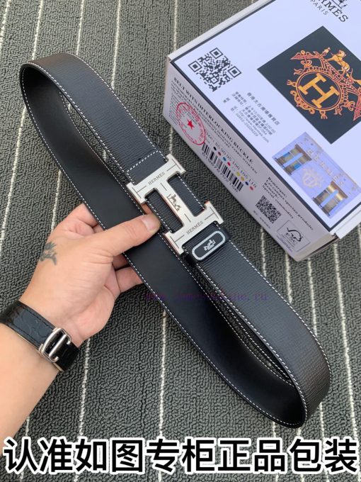 Belt Hermes Her...mes️The waistband is made of 100% cowhide, ensuring genuine leather. The 2 4j873yt5 - Image 7