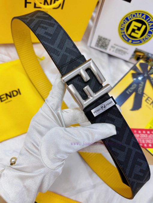 Belt FENDI Fendi ReproductionThe waistband is made of 100% imported top layer cowhide, ensur 8ikglb4g - Image 3