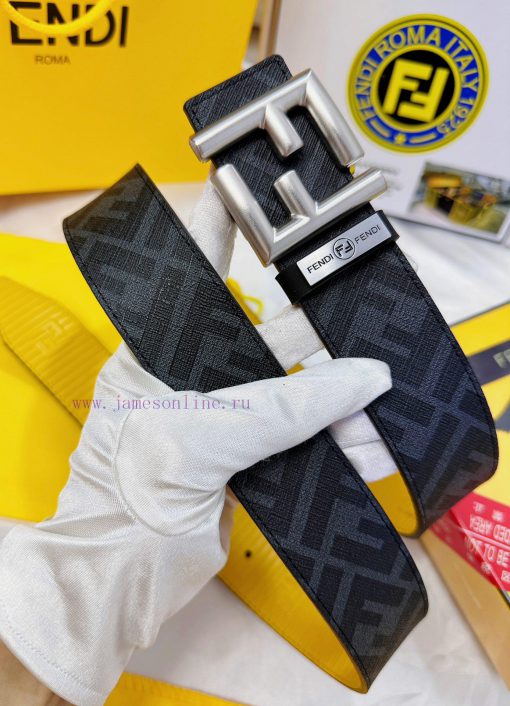 Belt FENDI Fendi ReproductionThe waistband is made of 100% imported top layer cowhide, ensur czoccb0e - Image 4