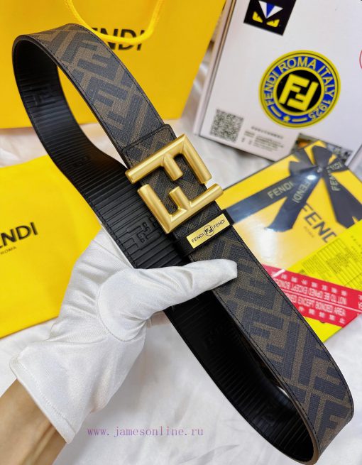 Belt FENDI Fendi ReproductionThe waistband is made of 100% imported top layer cowhide, ensur 8tkn0kqd - Image 6
