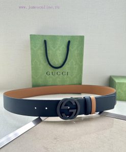 The width of the GUCCI series is 4.0cm, and the iconic double G steel buckle logo has been r au13eife