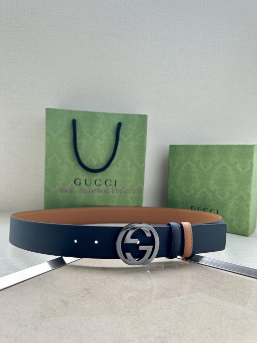 The width of the GUCCI series is 4.0cm, and the iconic double G steel buckle logo has been r qrrt6c0q