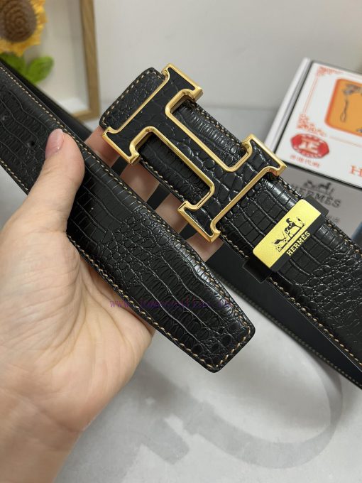 Hermes Hermès  Material: Leather Belt with 100% Head Layer. The leather belt is guaranteed t 39h7y3zr - Image 8