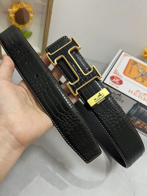 Hermes Hermès  Material: Leather Belt with 100% Head Layer. The leather belt is guaranteed t 39h7y3zr - Image 10