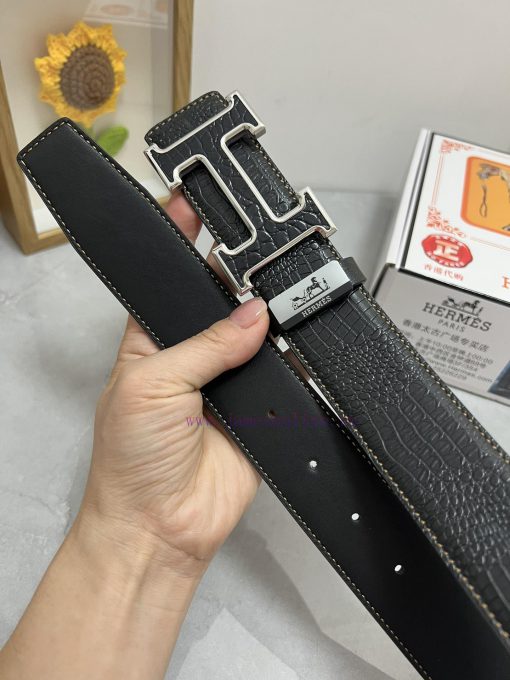 Hermes Hermès  Material: Leather Belt with 100% Head Layer. The leather belt is guaranteed t 39h7y3zr - Image 11