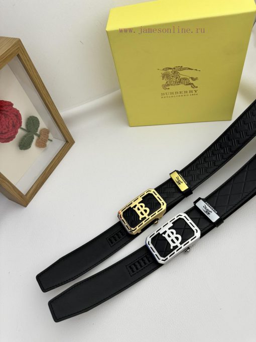 Burberry automatic beltMaterial: Leather Belt with 100% Head Layer. The leather belt is guar cx2bzao1