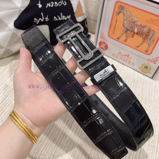 Hermes Hermès Material: Leather Belt with 100% Head Layer. The leather belt is guaranteed to w38x57vu - Image 6