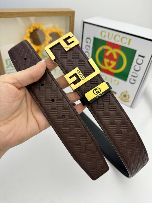Gucci. Gucci Material: cowhide belt with exquisite workmanship, fashionable brand, preferred 9a8shxo1 - Image 7
