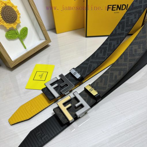Fendi FENDIMaterial: Leather Belt with 100% Head Layer. The leather belt is guaranteed to be palzpfyz - Image 2