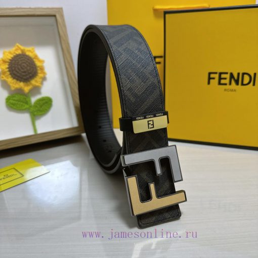 Fendi FENDIMaterial: Leather Belt with 100% Head Layer. The leather belt is guaranteed to be palzpfyz - Image 3